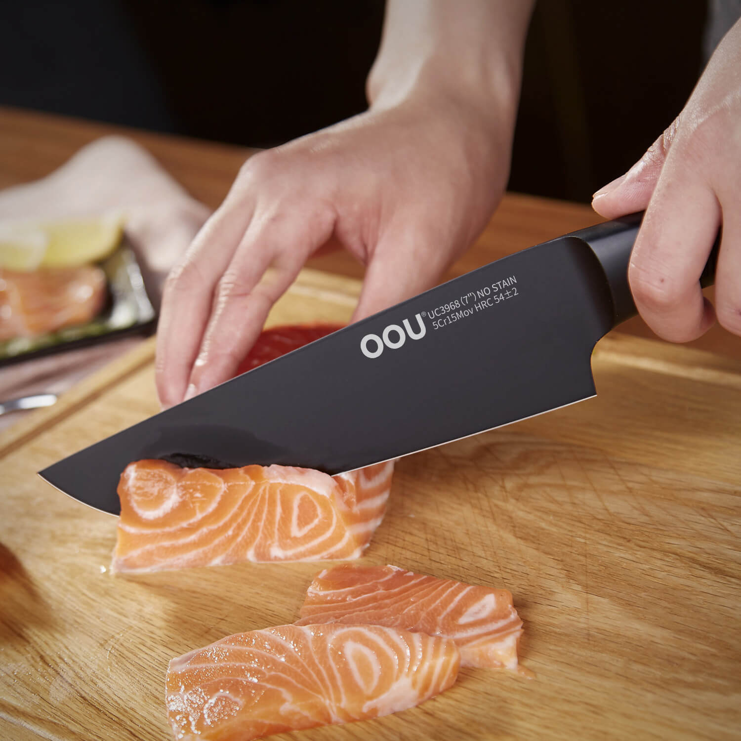 OOU Black Shark 7" Chef's Knife